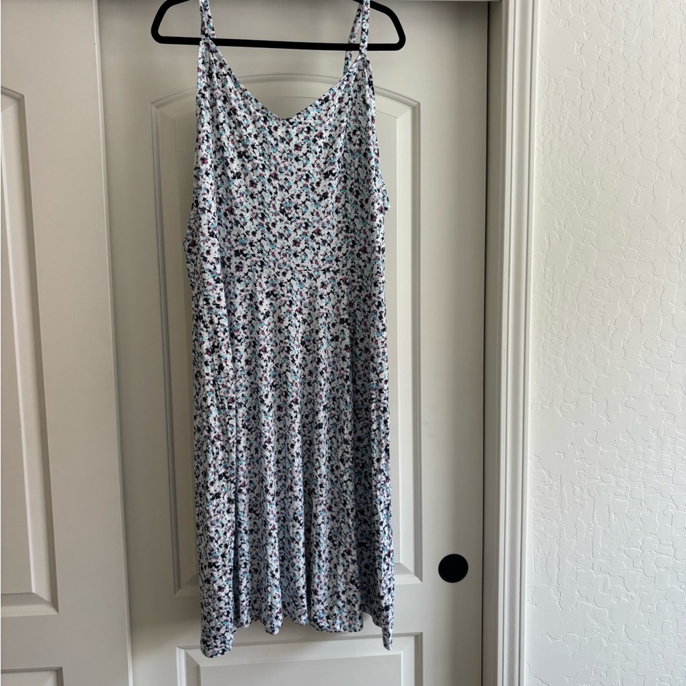 Lane Bryant Multicolor Patterned Top